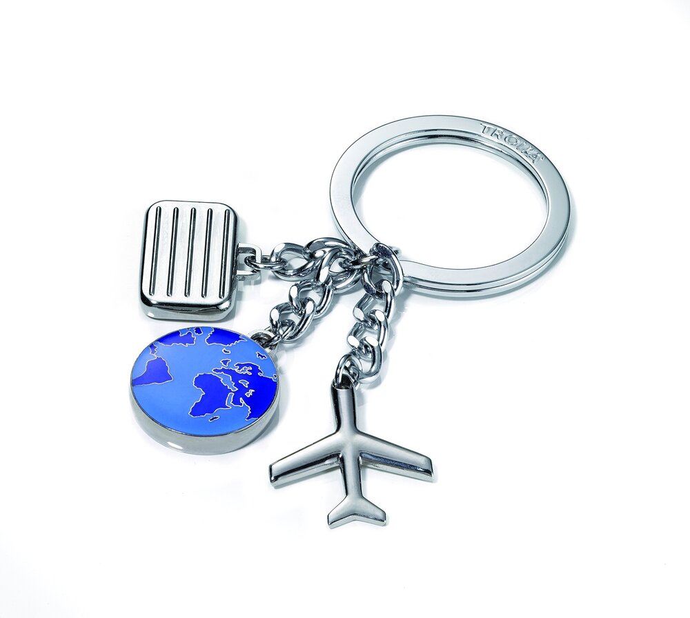 7139 Weltenblummer Travel Charms Keyring KR1045CH